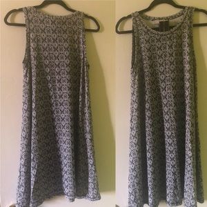 Loft Sleeveless Swing Dress